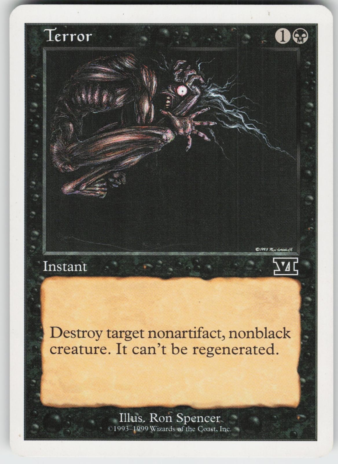 TERROR C NEAR MINT