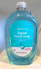 Basics Liquid Hand Soap Refill, Mango  Coconut Water Scent Triclosan-Free 50 oz