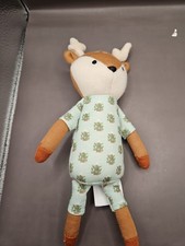 Pillowfort 10  Deer Mini Plush Wearing Christmas Pajamas Stuffed Animal 2024