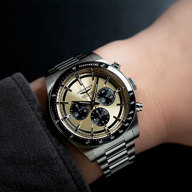 Longines Conquest Chronograph - L3.835.4.32.6 | eBay