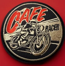 🔥 Cafe Racer Triumph Motorcycles Embroidered Patch Iron / Sew On 3” Racing Bike