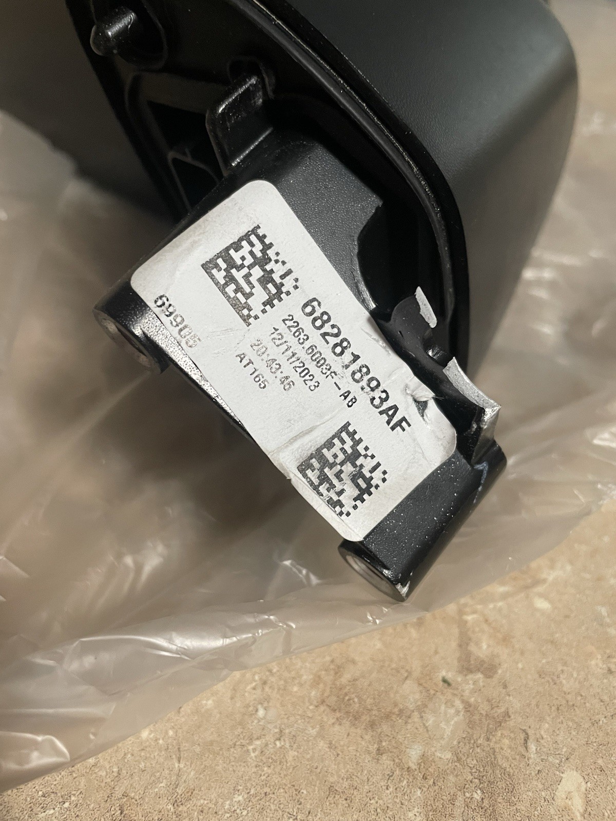 2018-2024 Jeep Wrangler Driver Side Mirror OEM thumbnail 4