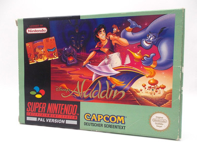 Aladdin - SNES Super Nintendo - in OVP Box