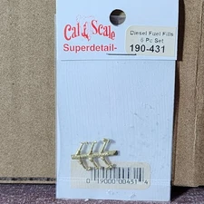 Diesel Fuel Fillers 2 Set - 3 Pieces Cal Scale 190-431 HO Model Railroad Part