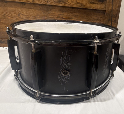 Pearl Joey Jordison Signature Series Metal Black Drum Set Snare Drum