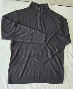 Original Weatherproof Vintage Mens XL Long Sleeve Pullover Quarter Zip Sweater