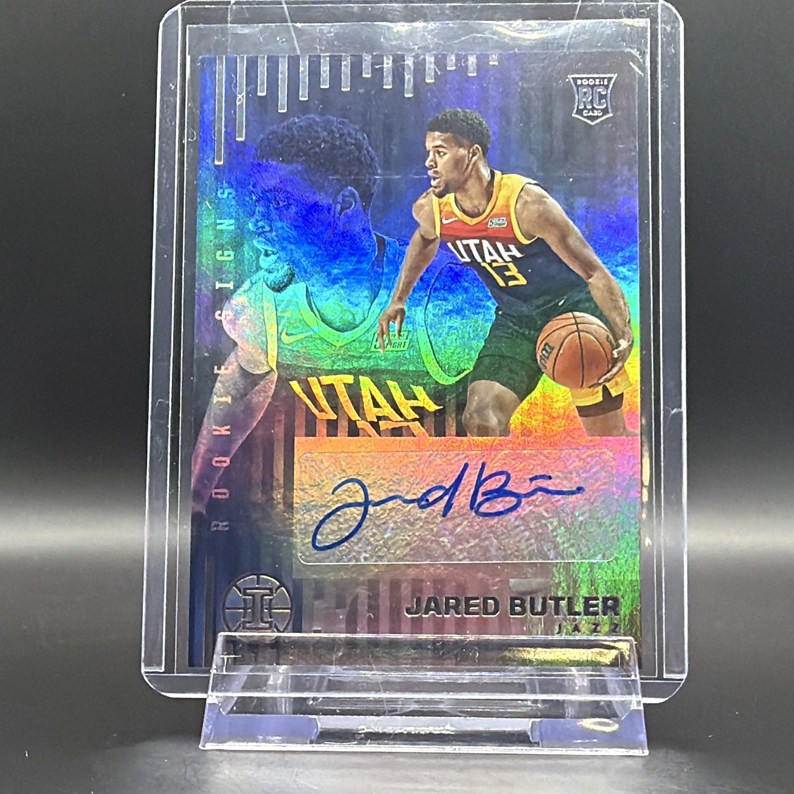 Panini 2021-22 Illusions Rookie Signs Jared Butler Auto RC #RS-JBP Jazz