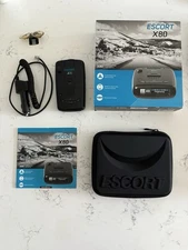 Escort X80 Long Range Laser Radar Detector OLED - in Box with Accessories
