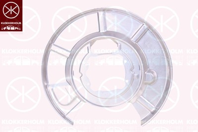 KLOKKERHOLM Spritzblech Bremsscheibe 0066875 WP für BMW 5er Touring E61 520 523