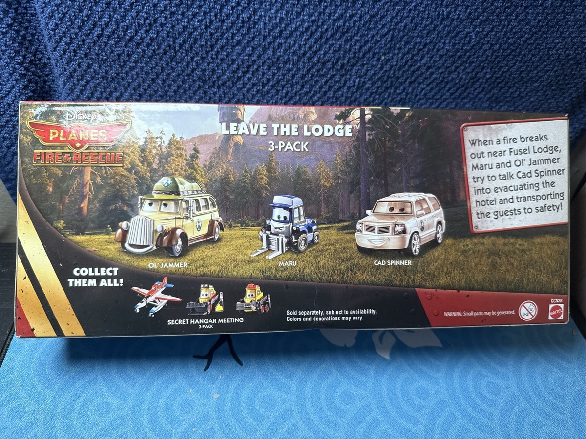 ミニカー PLANES Leave the Lodge 3-Pack Disney Pixar Planes Fire Rescue Leave the Lodge 3-Pack Cad, Ol