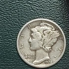 1928 Mercury Dime Silver 10C US Coin Circulated Business Strike Uncertified