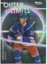 25-26 2025-26 Skybox Matthew Robertson Outer Limits #OL-24 Rangers