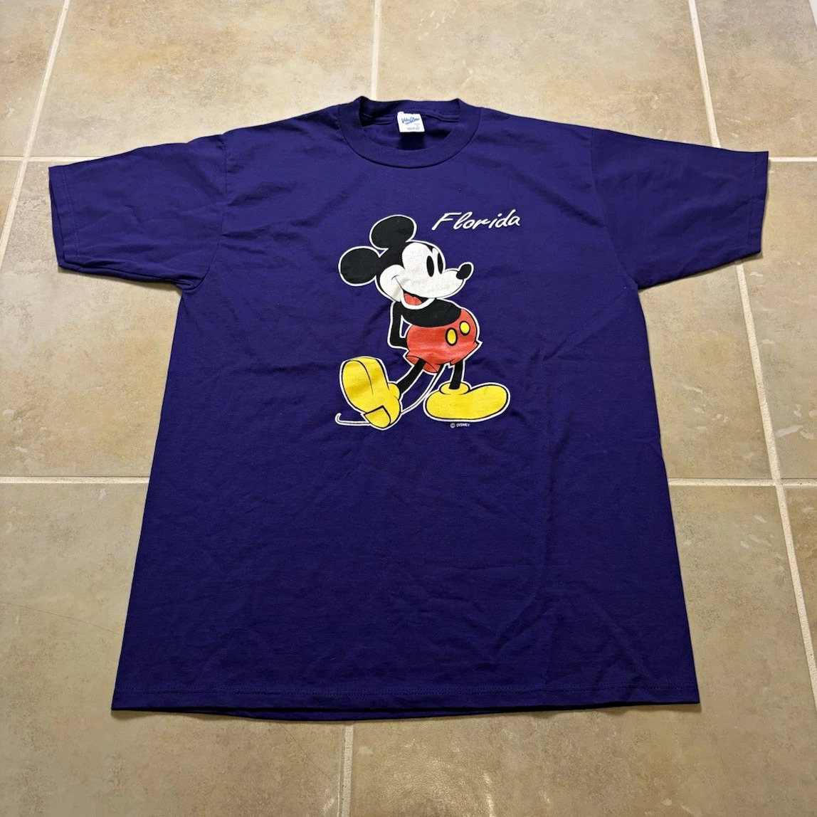 Velva Sheen Mickey Mouse Disney T-Shirts (1968-Now) for sale | eBay