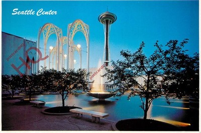 Postkarte>>Seattle, Pacific Science Center, von der Weltausstellung Ausstellung