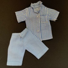 Vintage Sindy Doll Clothes Sports Shirt & Shorts 1982 Pedigree Toys 44043