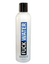 F Water Water-Based Lubricant 8oz - Personal Lube
