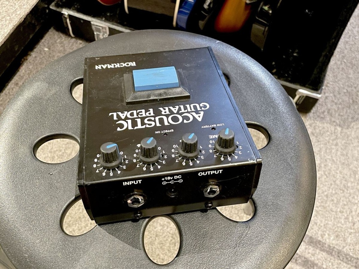 ROCKMAN Acoustic Guitar Pedal ロックマン