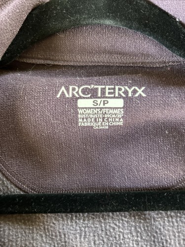 arcteryx jacket womens S/p Dusty Purple Full Zip Ribbed Fleece - Picture 8 of 9