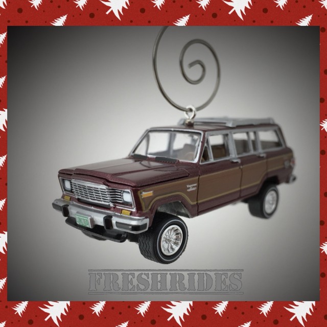 Vintage Style 1981 Custom AMC Jeep Wagoneer Limited 4x4 Christmas