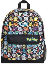 Pokemon Zaino Scuola Elementare Originale Media Gadget Originale Pikachu Pokebal