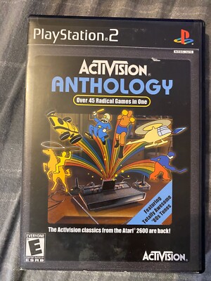 Jeu PS2 Activision Anthology : 45 Jeux Atari 2600 En 1 - Complet - Testé - Français