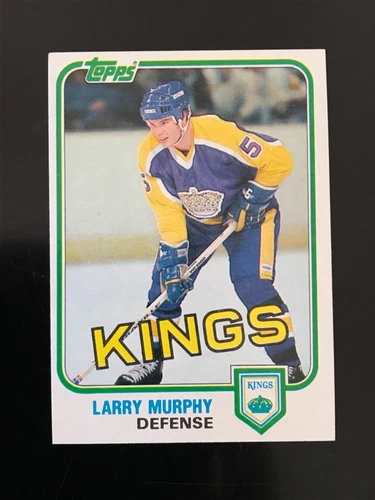 1981-82 Topps Larry Murphy RC #100 Los Angeles Kings HOF NMMT