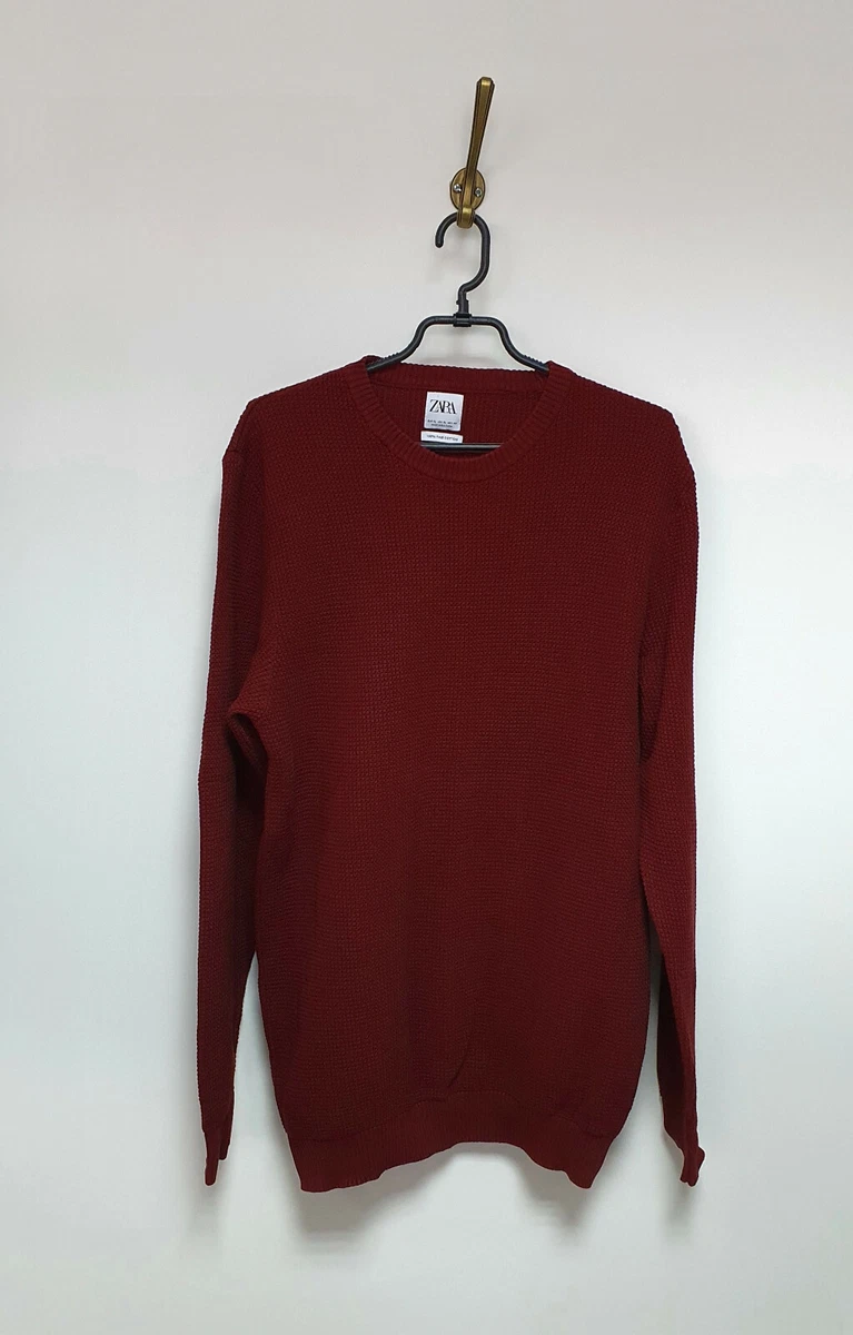 Zara red shop sweatshirt