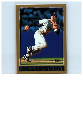 Alex Rodriguez 1998 Topps 504 Seattle Mariners
