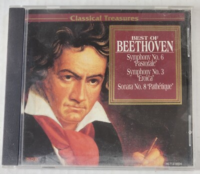 Best of Beethoven Classical Treasures Audio CD 1995 Madacy Music Group