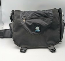 Glacier Baby Black Diaper Bag
