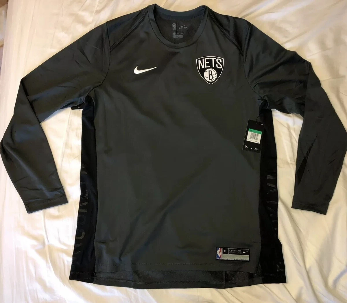 Brooklyn nets shooting clearance sleeve