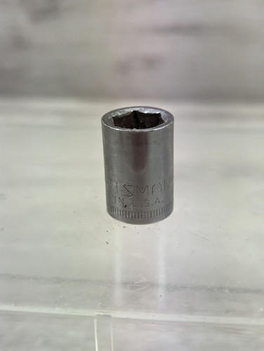 Craftsman 3/8" Drive 11MM 6 Point Shallow Socket Metric G 43543 USA - Picture 3 of 5