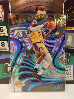 2022-23 Panini Revolution LeBron James /149 Impact Los Angeles Lakers SP #58