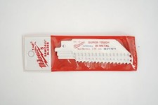 Milwaukee 48-01-1011 Sawzall Blade Bi-Metal 3-1/2" 6 TPI 5 pack
