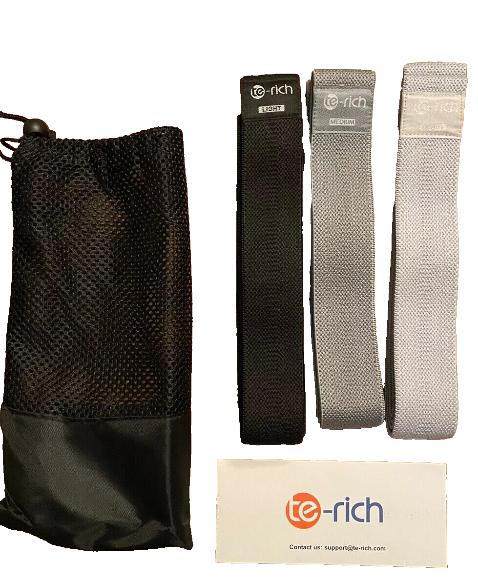 Te-Rich Long Resistance Bands, Fabric Pull Up Assistance Bands