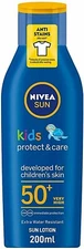 NIVEA Sun Lotion For Kids,Moisturizing,Protect & Care Developed SPF 50+ 200ml