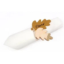 Meri Meri Glittered Leaf Place Napkin Ties