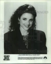 1988 Press Photo Actress Julia Louis-Dreyfus as Eileen Swift in "Day by Day"