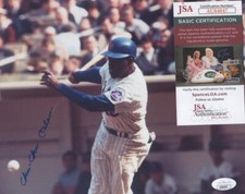 CHOO CHOO COLEMAN METS RARE SIGNED AUTOGRAPHED 8X10 PHOTO JSA AU84047