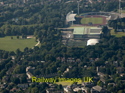 Aerial Photo - Crystal palace stadium from the air 2 c2019