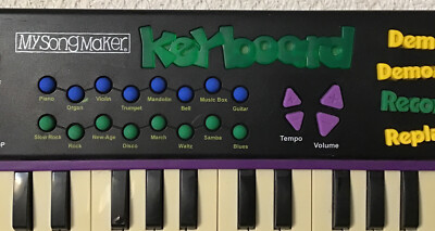 Alaron MY SONG MAKER Deluxe Programmable Electronic Keyboard