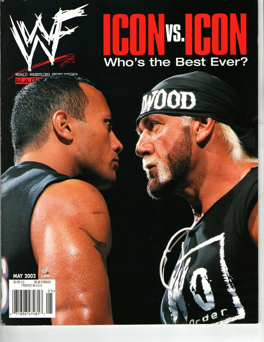 WWF WORLD WRESTLING FEDERATION MAGAZINE MAY 2002 HULK HOGAN LITA