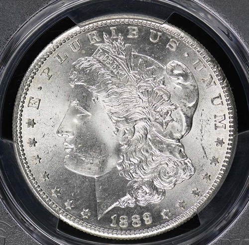 1889-S $1 Morgan Dollar PCGS MS65 - Picture 3 of 4