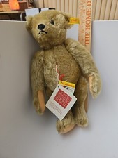 Steiff Bear Margaret Woodbury Strong Museum Teddy Bear /GOLD Mohair 1982-1999
