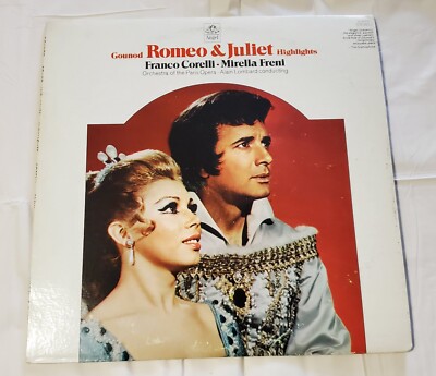 Gounod Romeo & Juliet Highlights Corelli  Freni Lombard LP Album S-36731 