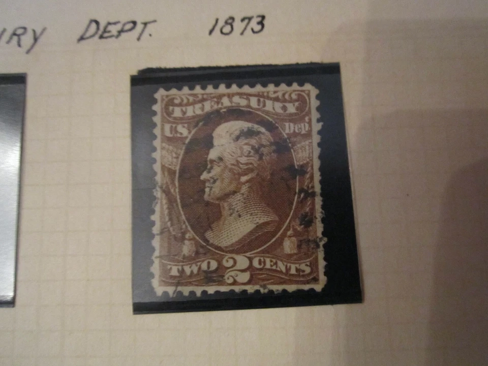 (10) 1873 U.S. TREASURY STAMPS - 1 CENT THRU 90 CENTS - USED - Image 3 of 4