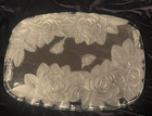 crystal platter, detailed, 8" x 11 1/2" — photo 3