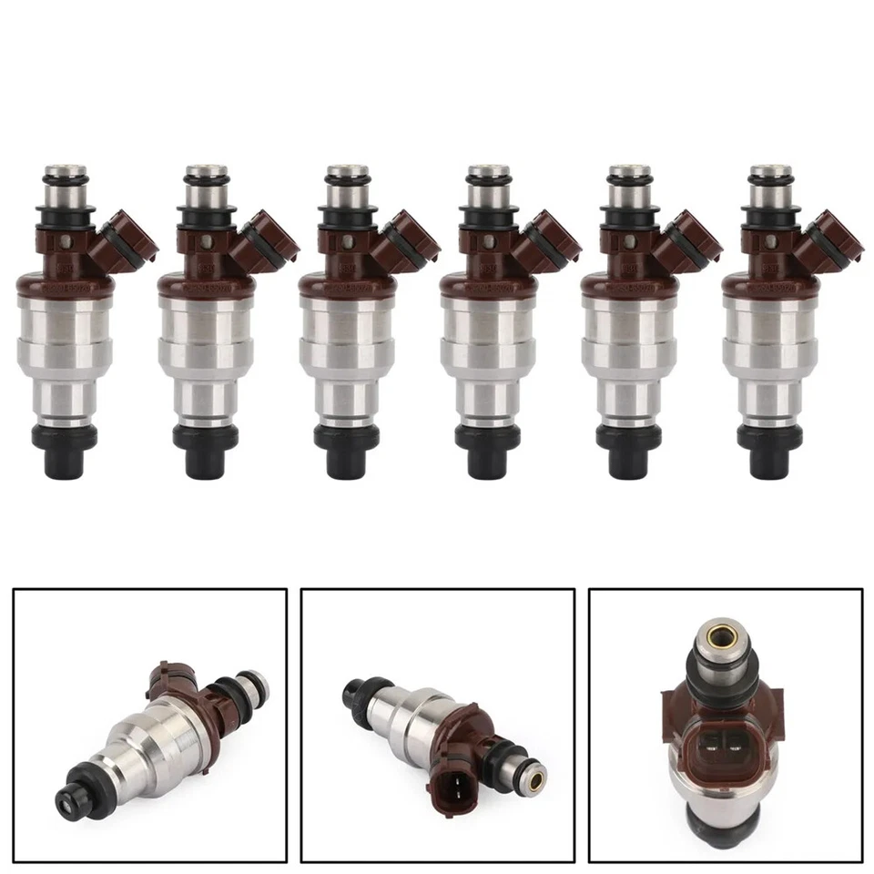 6X Fuel Injectors For Toyota 4Runner Pickup 1989-1995 3VZE 3.0L V6 23250-65020 - image 4 of 4
