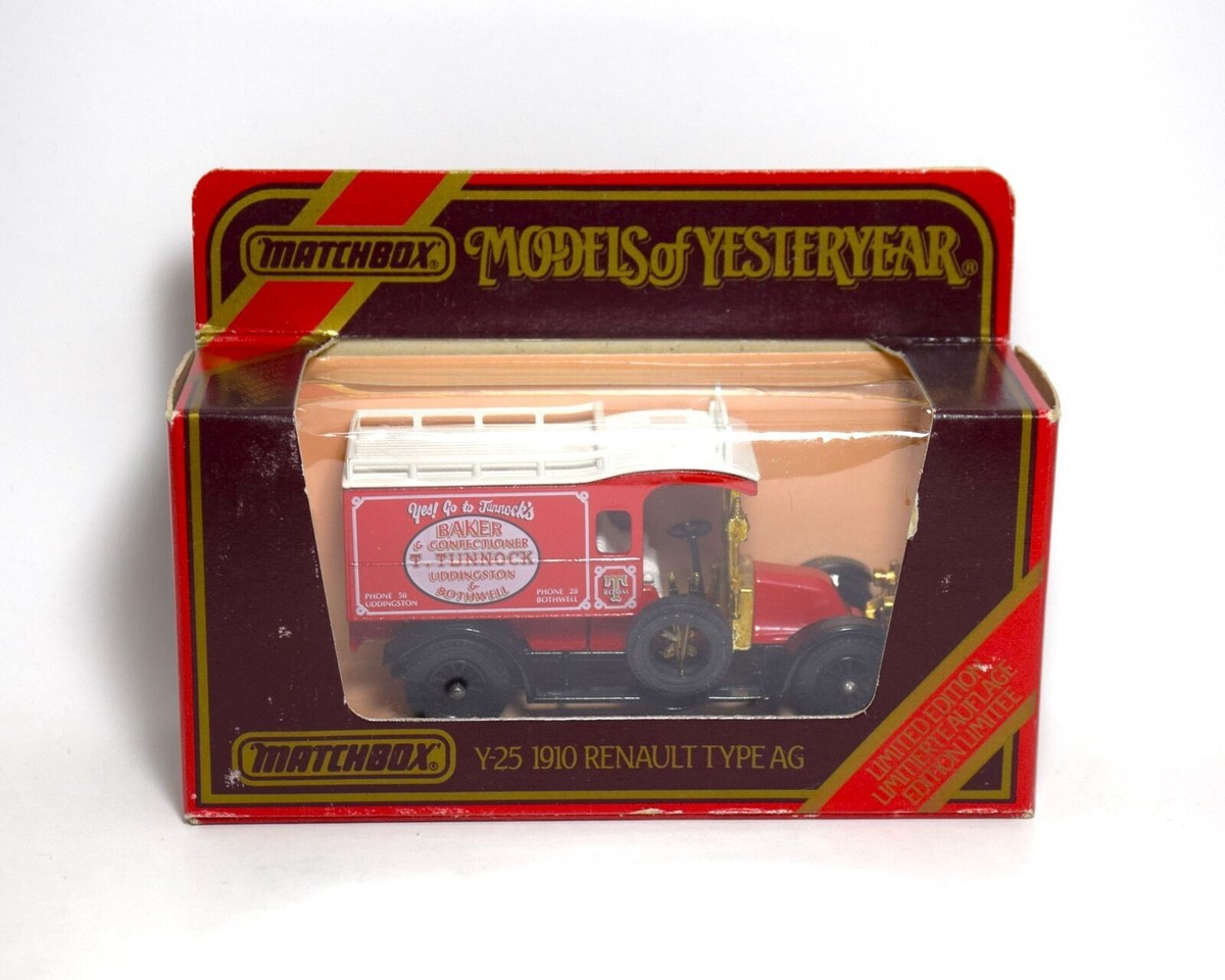 Matchbox Models of Yesteryear Y-25 1/38 Scale 1910 Renault Type AG