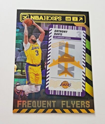 Anthony Davis "Frequent Flyers" HOLOFOIL 2021-22 Panini Hoops #10 LA Lakers (SP) - Picture 1 of 2